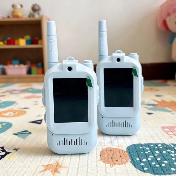 Blue_Abs_Plastic_And_Electronic_Components_Walkie_Talkie_Set_For_Pretend_Play,_Communication_Games