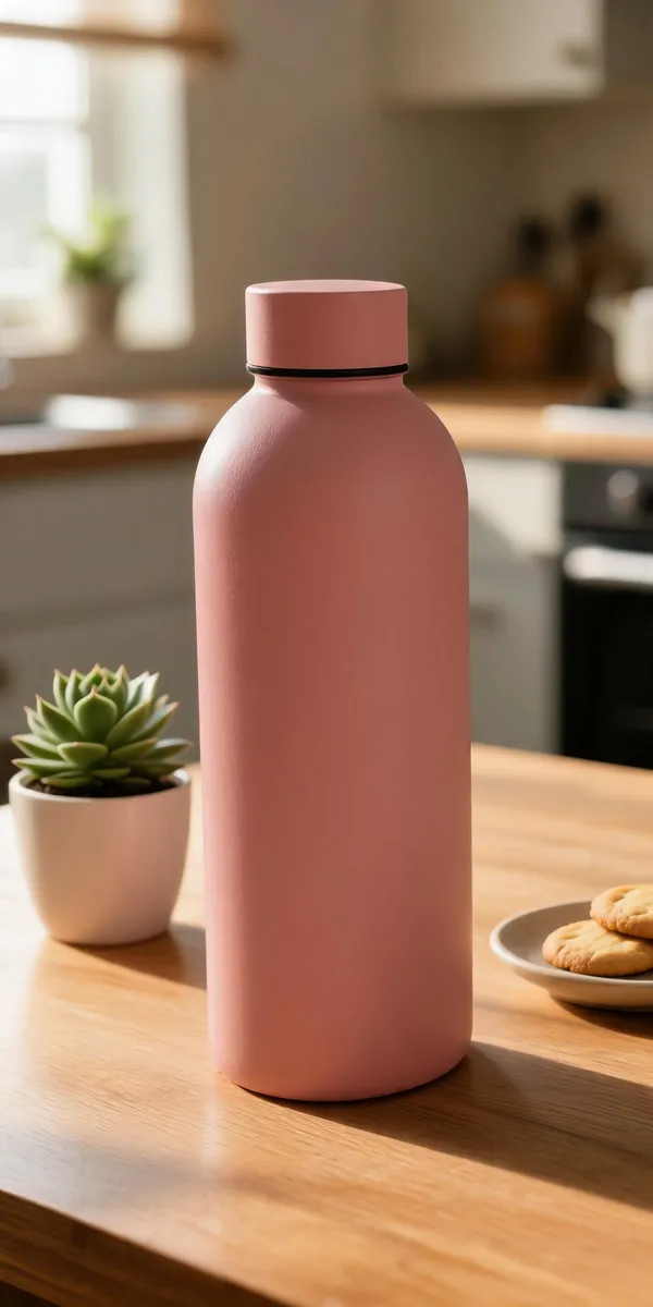 Pink_Stainless_Steel_And_Plastic_Lid_Water_Bottle_For_Drinking_Water,_Travel,_School