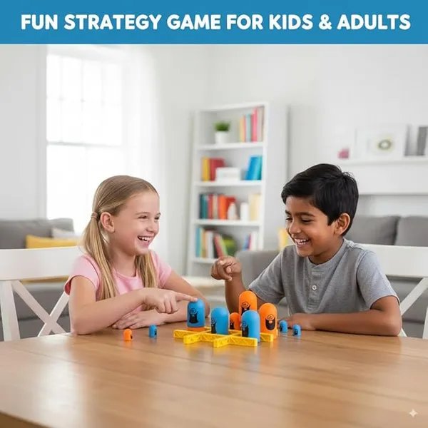 Gobble_Strategy_Board_Game_With_Blue_And_Orange_Gobblers