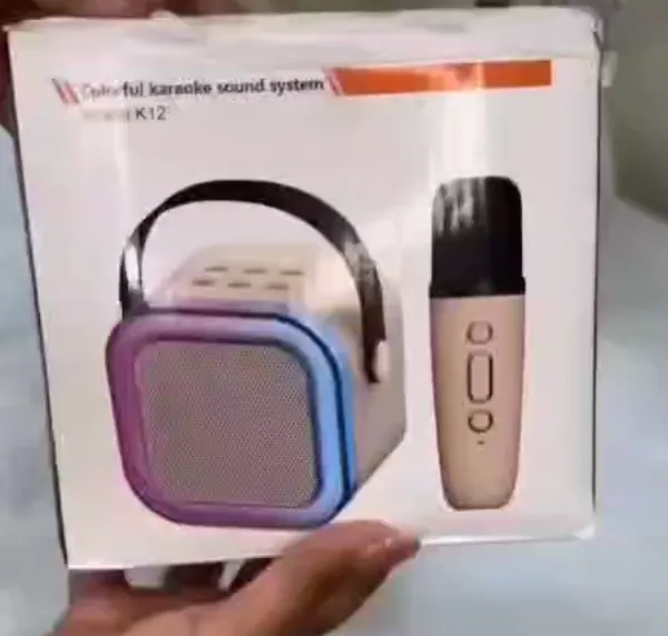 K12_Portable_Karaoke_Speaker_With_Microphone