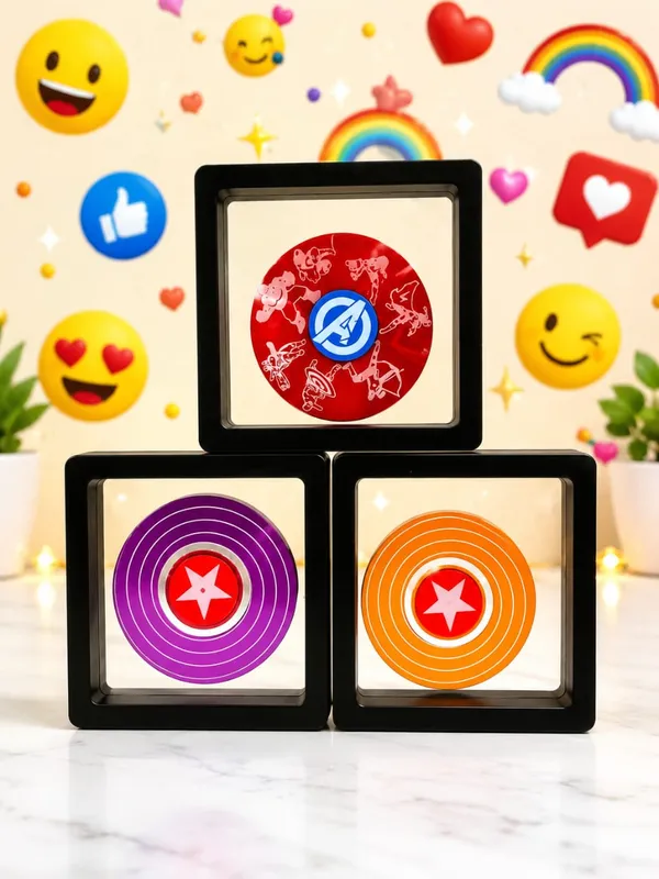 Black_Modern_Multicolour_Circular_Art_Frame_Set