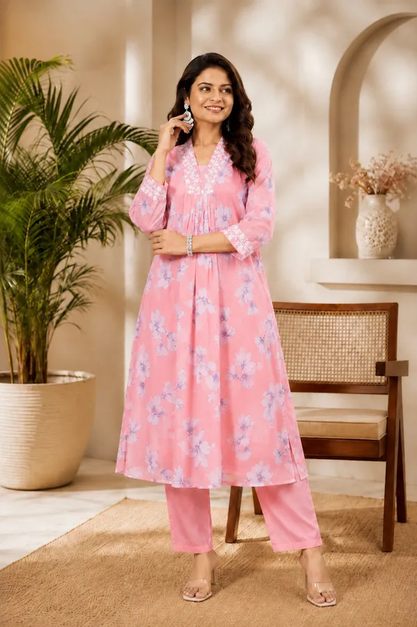 Pink_Floral_Straight_Kurta_Set_for_Women