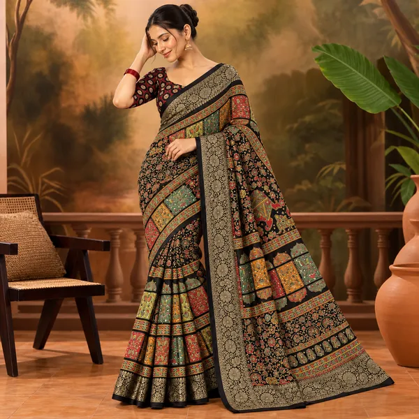 Black_Printed_Saree_for_Women