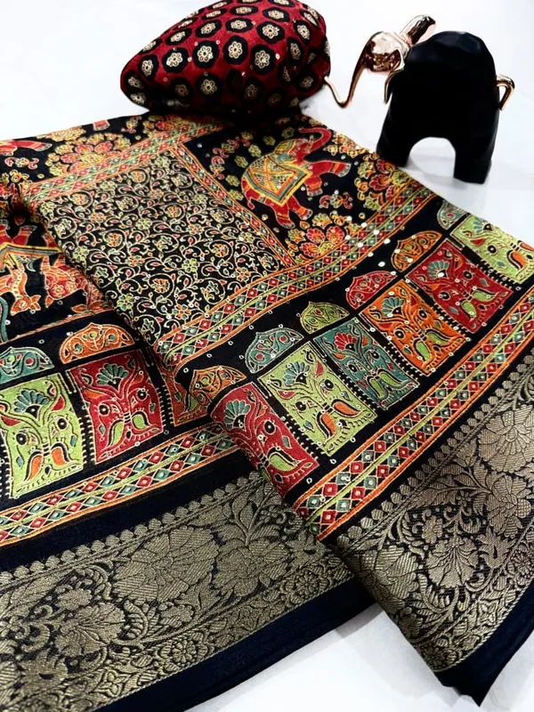 Black_Printed_Saree_for_Women