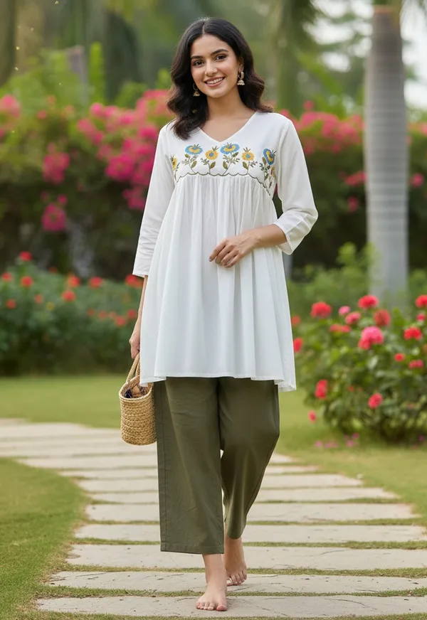 White_Embroidered_A-Line_Kurti_for_Women
