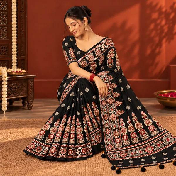 Black_Printed_Tassel_Dupatta_for_Women