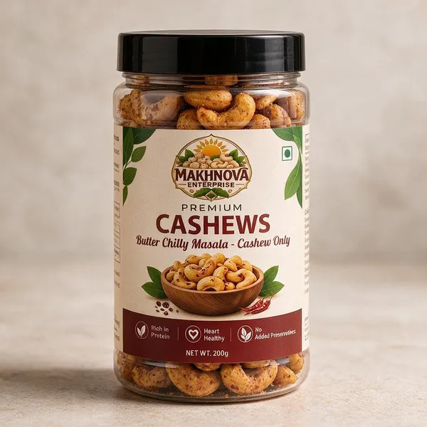 Makhnova_Butter_Chilly_Masala_Cashews_200_G