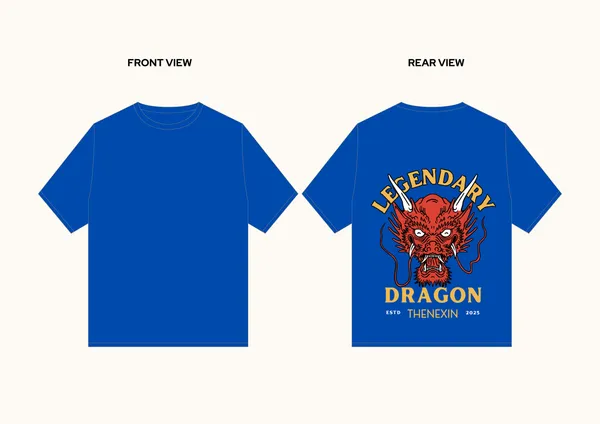 Blue_Oversized_T-shirt_100%_Pure_Cotton_For_Unisex