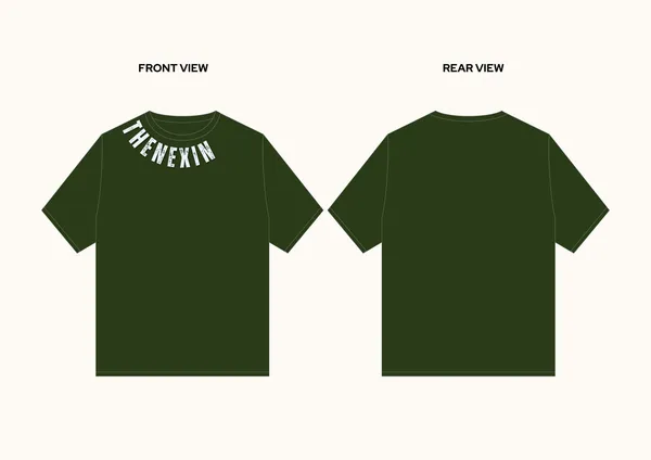 Dark_Green_Oversized_T-shirt_100%_Pure_Cotton_For_Unisex