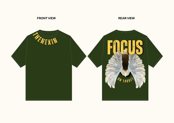 Green_Oversized_T-shirt_100%_Pure_Cotton_For_Unisex