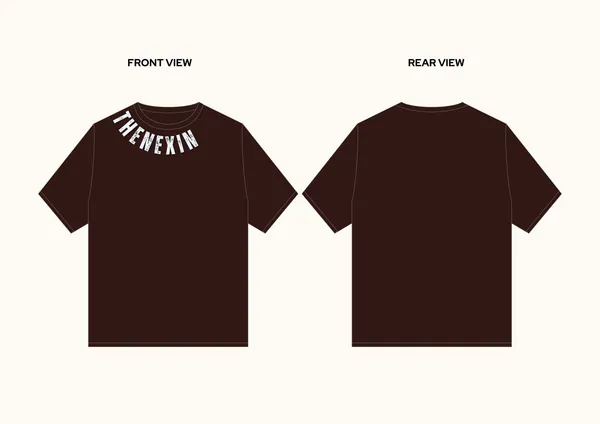 Dark_Brown_Oversized_T-shirt_100%_Pure_Cotton_For_Unisex