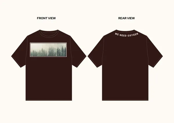 Brown_Oversized_T-shirt_100%_Pure_Cotton_For_Unisex