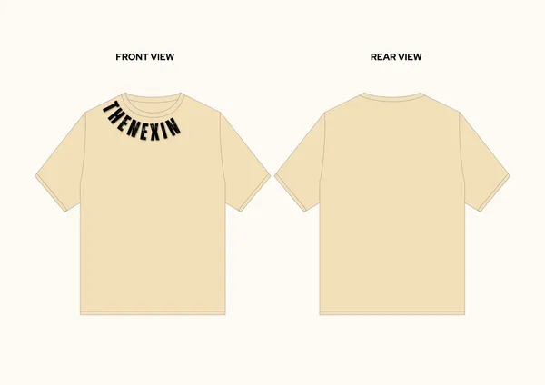 Beige_Oversized_T-shirt_100%_Pure_Cotton_For_Unisex