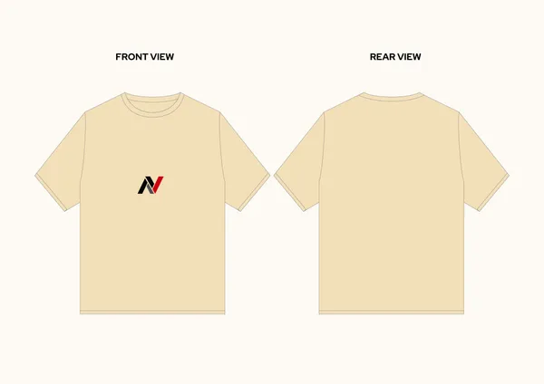 Beige_Oversized_T-shirt_100%_Pure_Cotton_For_Unisex