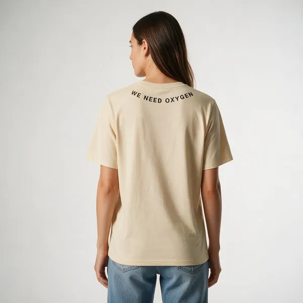Beige_Oversized_T-shirt_100%_Pure_Cotton_For_Unisex