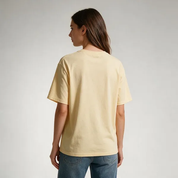 Beige_Oversized_T-shirt_100%_Pure_Cotton_For_Unisex