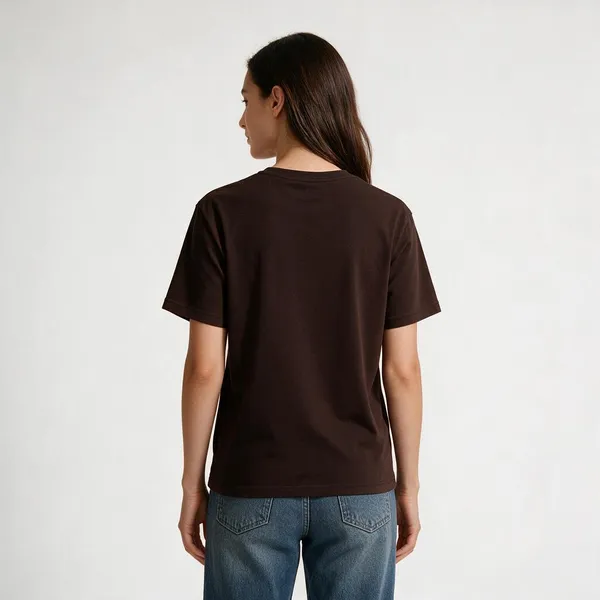 Dark_Brown_Oversized_T-shirt_100%_Pure_Cotton_For_Unisex