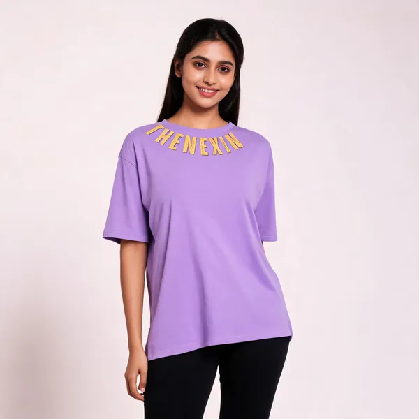 Purple_Oversized_T-shirt_100%_Pure_Cotton_For_Unisex