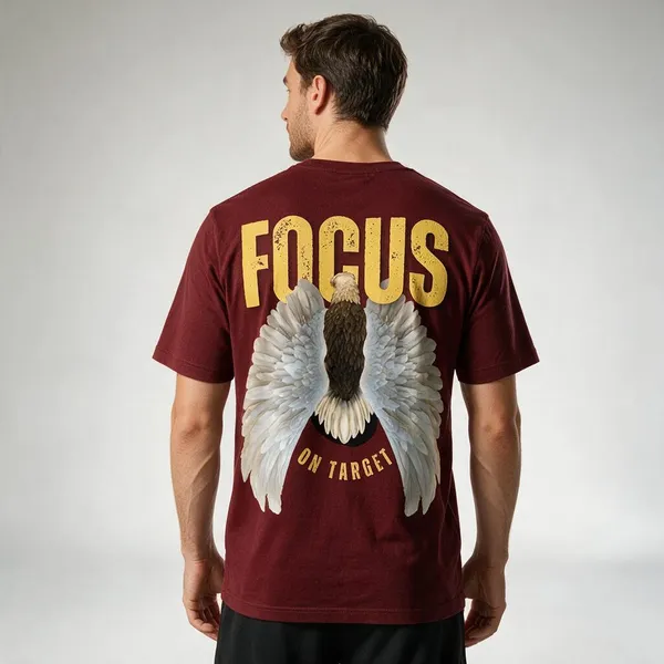 Maroon_Oversized_T-shirt_100%_Pure_Cotton_For_Unisex