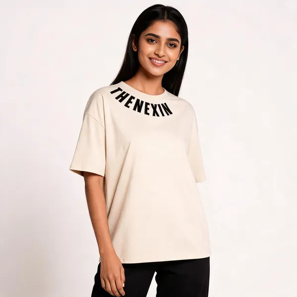 Off_White_Oversized_T-shirt_100%_Pure_Cotton_For_Unisex