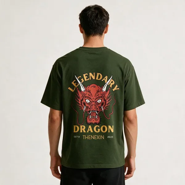 Green_Oversized_T-shirt_100%_Pure_Cotton_For_Unisex