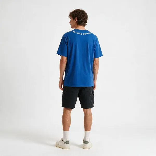 Blue_Oversized_T-shirt_100%_Pure_Cotton_For_Unisex