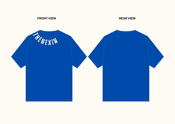 Blue_Oversized_T-shirt_100%_Pure_Cotton_For_Unisex