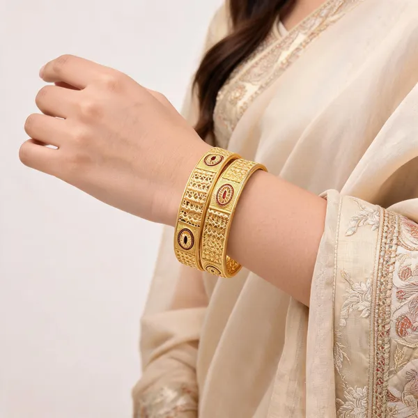 Gold_Metal_Alloy_Geometric_Engraved_Traditional_Bangle_For_Women