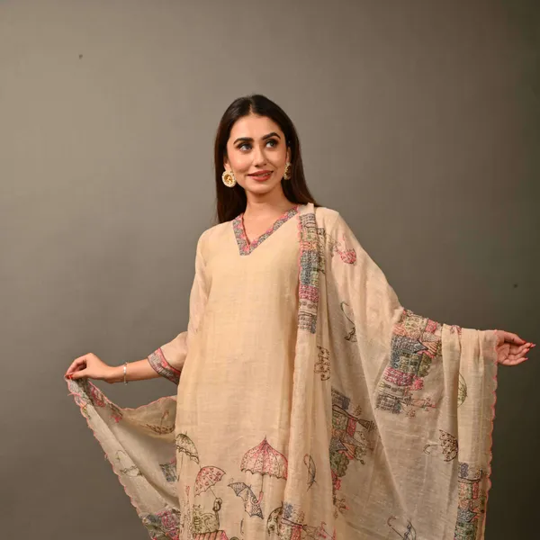Embroidered_Elegance_Kurti_Dupatta