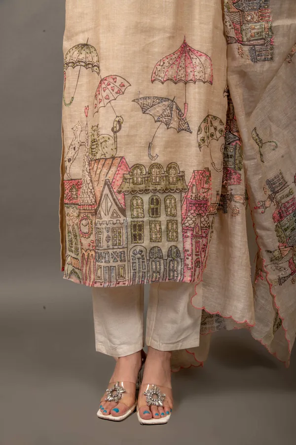 Embroidered_Elegance_Kurti_Dupatta