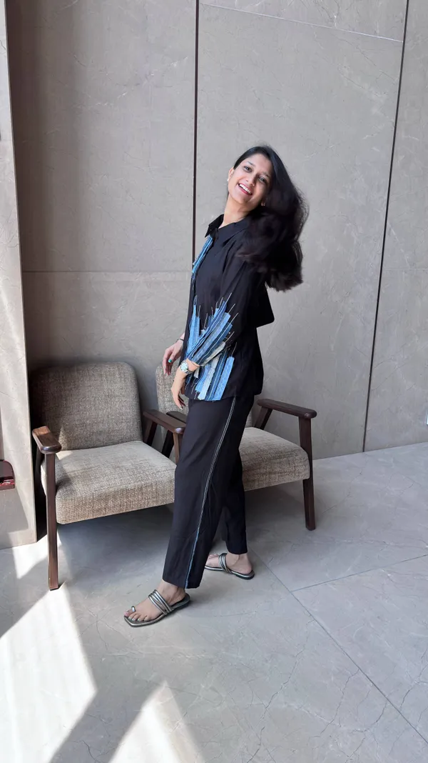 Silk_Coord_With_Denim_Patch_Work