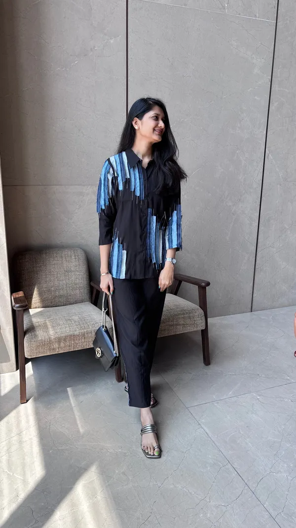 Silk_Coord_With_Denim_Patch_Work