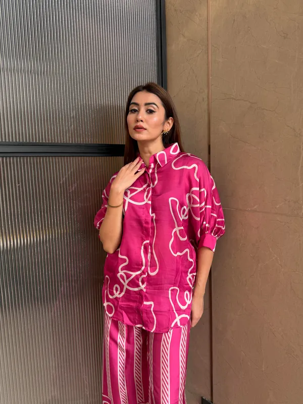 Fuchsia_Wave_Print_Set