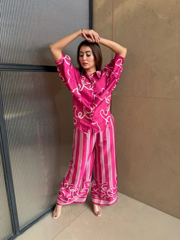 Fuchsia_Wave_Print_Set