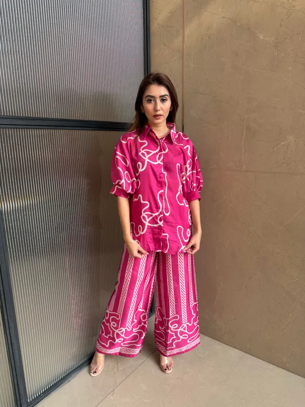 Fuchsia_Wave_Print_Set