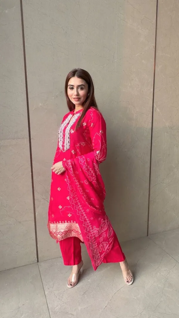 Pink_Kurti_Set