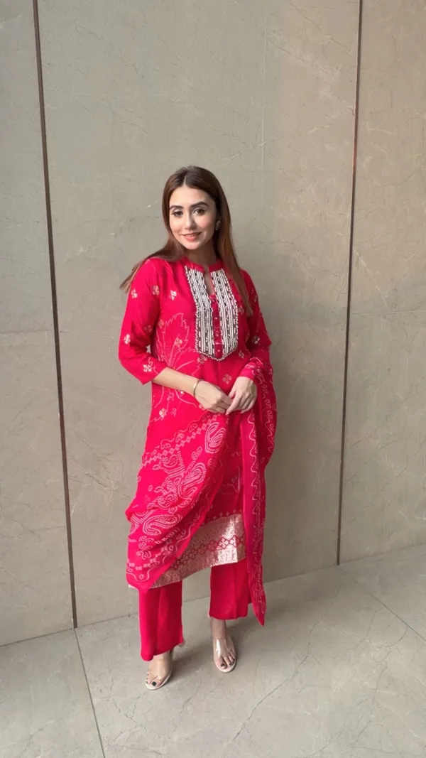 Pink_Kurti_Set