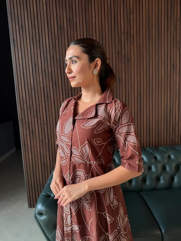 Cocoa_Printed_Shirt_Dress