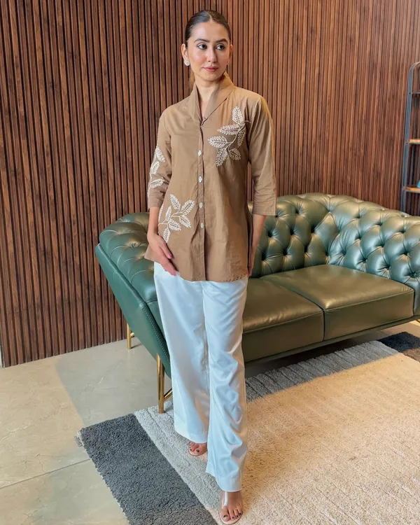 Beige_Printed_Shirt
