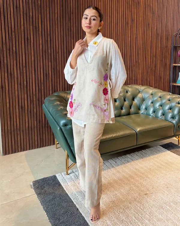 Ivory_Floral_Embroidered_Co_Ord_Set