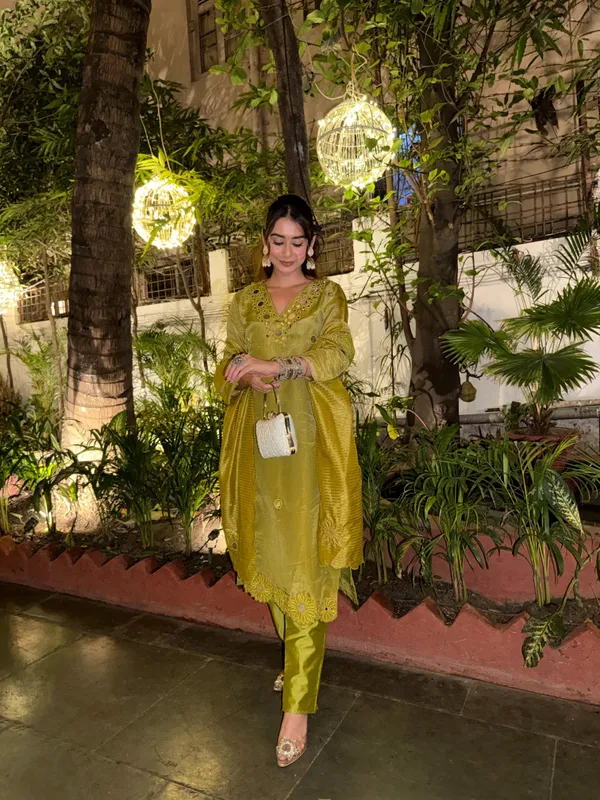 Green_Embroidered_Kurta_Set_With_Dupatta