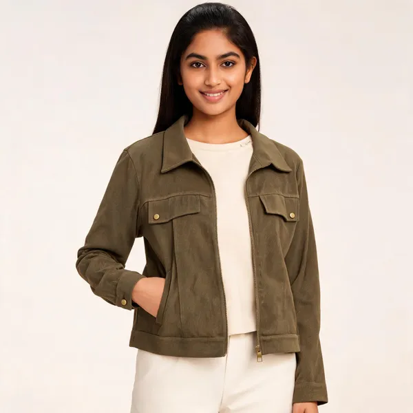 Olive_Textured_Utility_Jacket_For_Women
