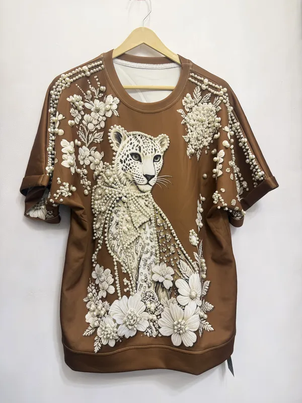 Brown_Embellished_Relaxed_Fit_T-Shirt_for_Women