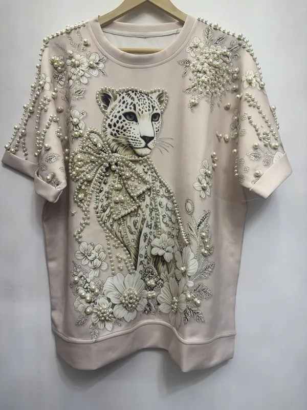 Cream_Embellished_Relaxed_Fit_T-Shirt_for_Women
