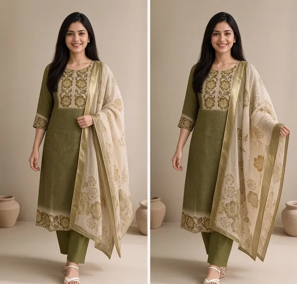 Olive_Chanderi_Straight_Embroidered_Suit_Set_For_Women