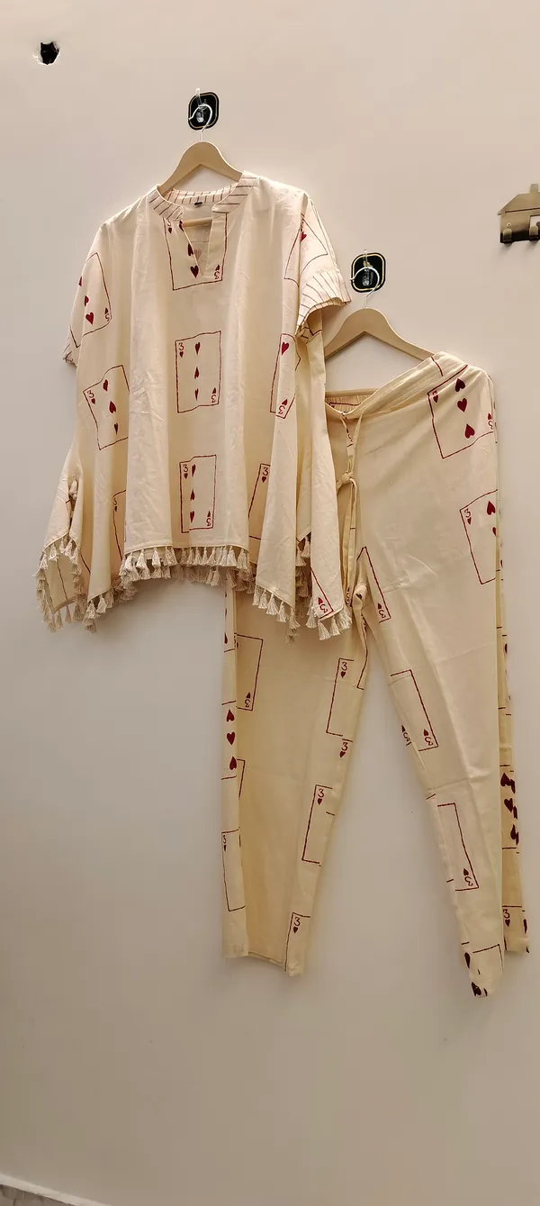 Cream_Printed_Relaxed_Fit_Lounge_Set_for_Women