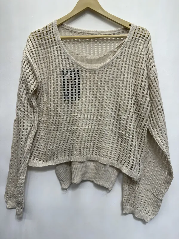 Beige_Knit_Cropped_Sweater_for_Women