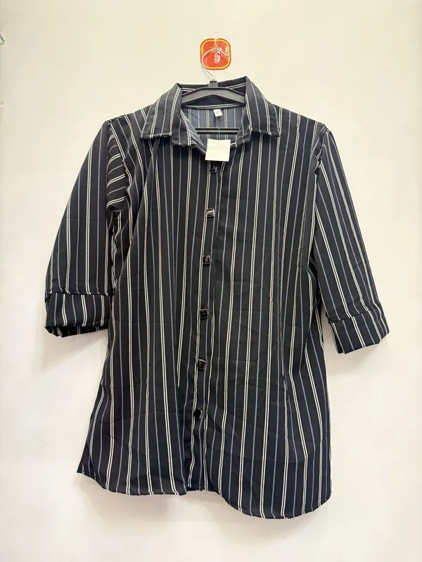 Black_Striped_Casual_Shirt_for_Men