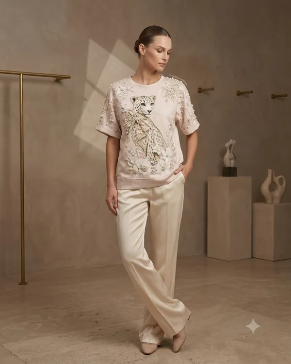 Cream_Embellished_Relaxed_Fit_T-Shirt_for_Women
