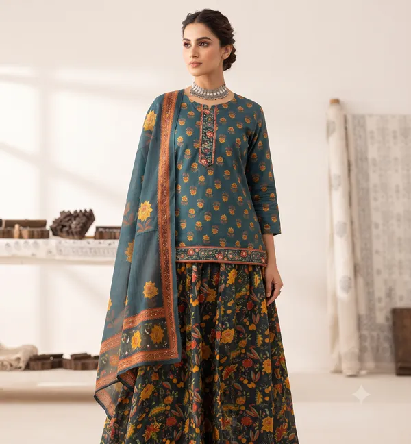 Olive_Pure_Cotton_Straight_Embroidered_Suit_Set_for_Women